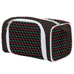 Geometric Abstract Pattern Line Toiletries Pouch