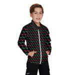 Geometric Abstract Pattern Line Kids  Windbreaker