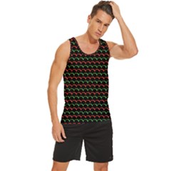 Men s Wide Collar Tank Top 