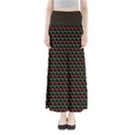 Geometric Abstract Pattern Line Full Length Maxi Skirt