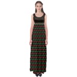 Geometric Abstract Pattern Line Empire Waist Maxi Dress