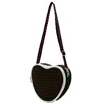 Geometric Abstract Pattern Line Heart Shoulder Bag