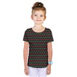 Geometric Abstract Pattern Line Kids  One Piece T-Shirt