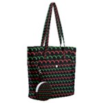 Geometric Abstract Pattern Line Everyday Shoulder Bag with Pouch Bag