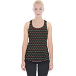 Geometric Abstract Pattern Line Piece Up Tank Top