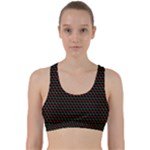 Geometric Abstract Pattern Line Back Weave Sports Bra