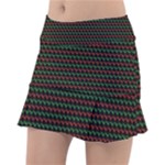 Geometric Abstract Pattern Line Classic Tennis Skirt