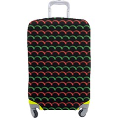 Geometric Abstract Pattern Line Luggage Cover (Large) from ArtsNow.com