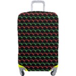 Geometric Abstract Pattern Line Luggage Cover (Large)