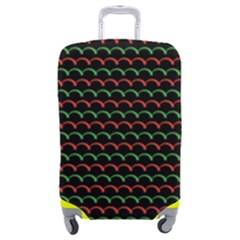 Geometric Abstract Pattern Line Luggage Cover (Medium) from ArtsNow.com