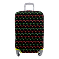 Geometric Abstract Pattern Line Luggage Cover (Small) from ArtsNow.com