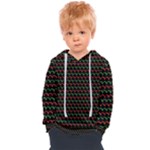 Geometric Abstract Pattern Line Kids  Overhead Hoodie