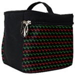 Geometric Abstract Pattern Line Make Up Travel Bag (Big)