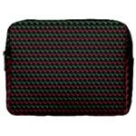 Geometric Abstract Pattern Line Make Up Pouch (Large)