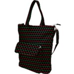 Geometric Abstract Pattern Line Shoulder Tote Bag