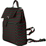 Geometric Abstract Pattern Line Buckle Everyday Backpack