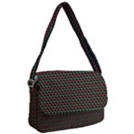 Geometric Abstract Pattern Line Courier Bag