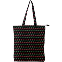 Double Zip Up Tote Bag 