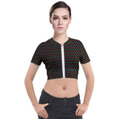 Short Sleeve Cropped Jacket 