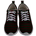 Geometric Abstract Pattern Line Mens Athletic Shoes