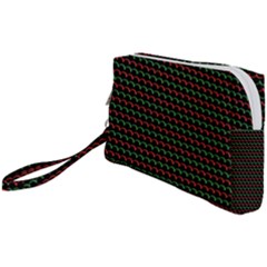 Geometric Abstract Pattern Line Wristlet Pouch Bag (Small) from ArtsNow.com