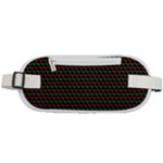 Geometric Abstract Pattern Line Rounded Waist Pouch