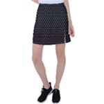 Geometric Abstract Pattern Line Tennis Skirt