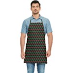 Geometric Abstract Pattern Line Kitchen Apron