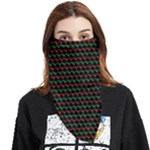 Geometric Abstract Pattern Line Face Covering Bandana (Triangle)