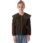 Geometric Abstract Pattern Line Kids  Peter Pan Collar Blouse