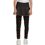 Geometric Abstract Pattern Line Kids  Skirted Pants