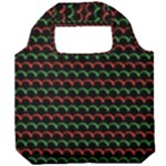 Geometric Abstract Pattern Line Foldable Grocery Recycle Bag