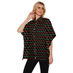 Women s Batwing Button Up Shirt 