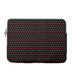 Geometric Abstract Pattern Line 13  Vertical Laptop Sleeve Case With Pocket