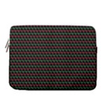 Geometric Abstract Pattern Line 14  Vertical Laptop Sleeve Case With Pocket