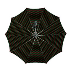 Geometric Abstract Pattern Line Automatic Folding Umbrella with Case (Large) from ArtsNow.com