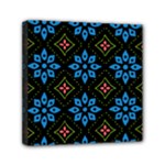 Flower Pattern Flora Floral Seamless Mini Canvas 6  x 6  (Stretched)