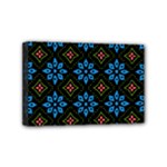 Flower Pattern Flora Floral Seamless Mini Canvas 6  x 4  (Stretched)