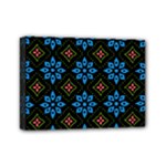 Flower Pattern Flora Floral Seamless Mini Canvas 7  x 5  (Stretched)