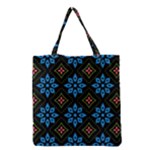 Flower Pattern Flora Floral Seamless Grocery Tote Bag