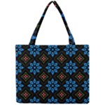 Flower Pattern Flora Floral Seamless Mini Tote Bag