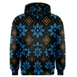 Flower Pattern Flora Floral Seamless Men s Core Hoodie