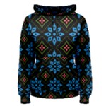 Flower Pattern Flora Floral Seamless Women s Pullover Hoodie