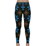 Flower Pattern Flora Floral Seamless Classic Yoga Leggings