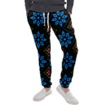 Flower Pattern Flora Floral Seamless Men s Jogger Sweatpants