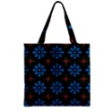 Zipper Grocery Tote Bag 