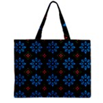 Flower Pattern Flora Floral Seamless Zipper Mini Tote Bag