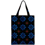 Flower Pattern Flora Floral Seamless Zipper Classic Tote Bag