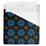 Flower Pattern Flora Floral Seamless Duvet Cover (Queen Size)