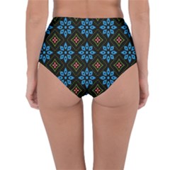 Reversible High-Waist Bikini Bottoms 